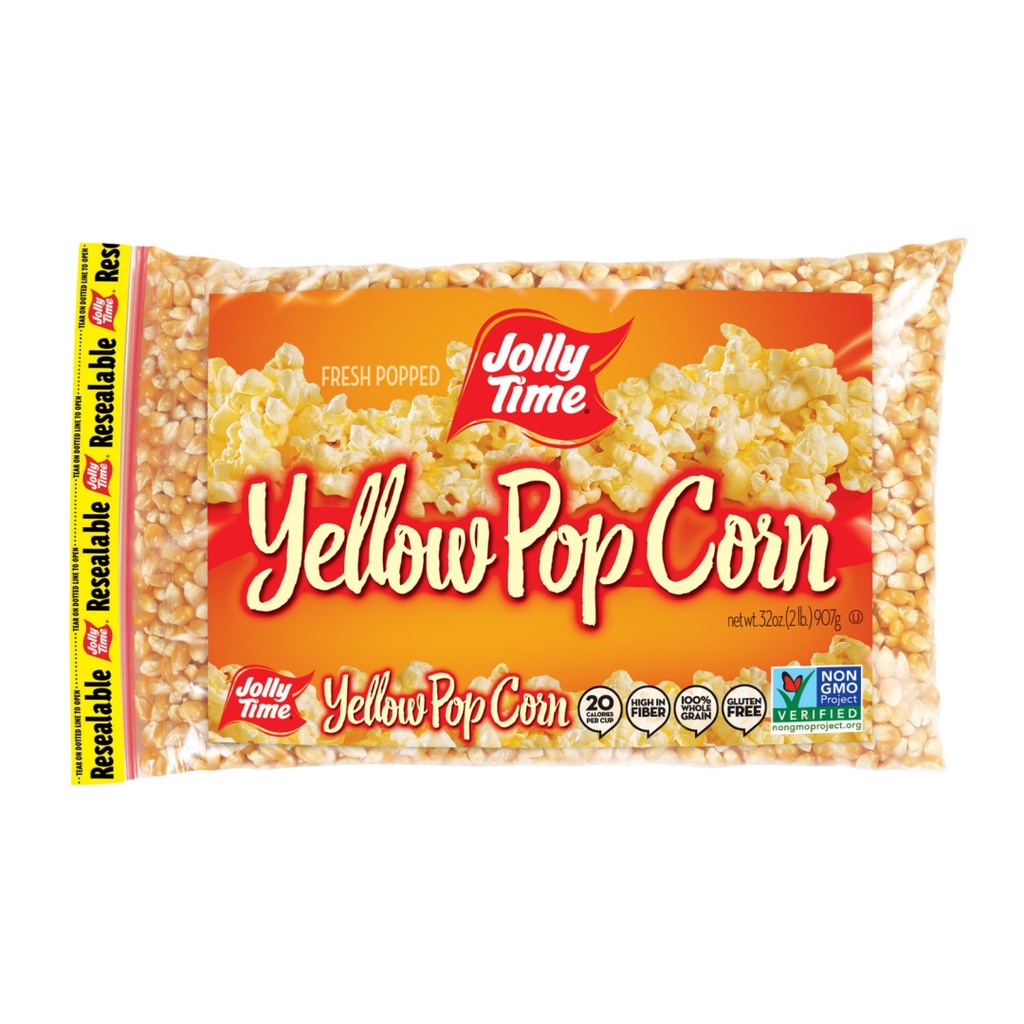 Bắp Nổ, Yellow Popcorn, Gluten Free, 32 oz  - JOLLY TIME