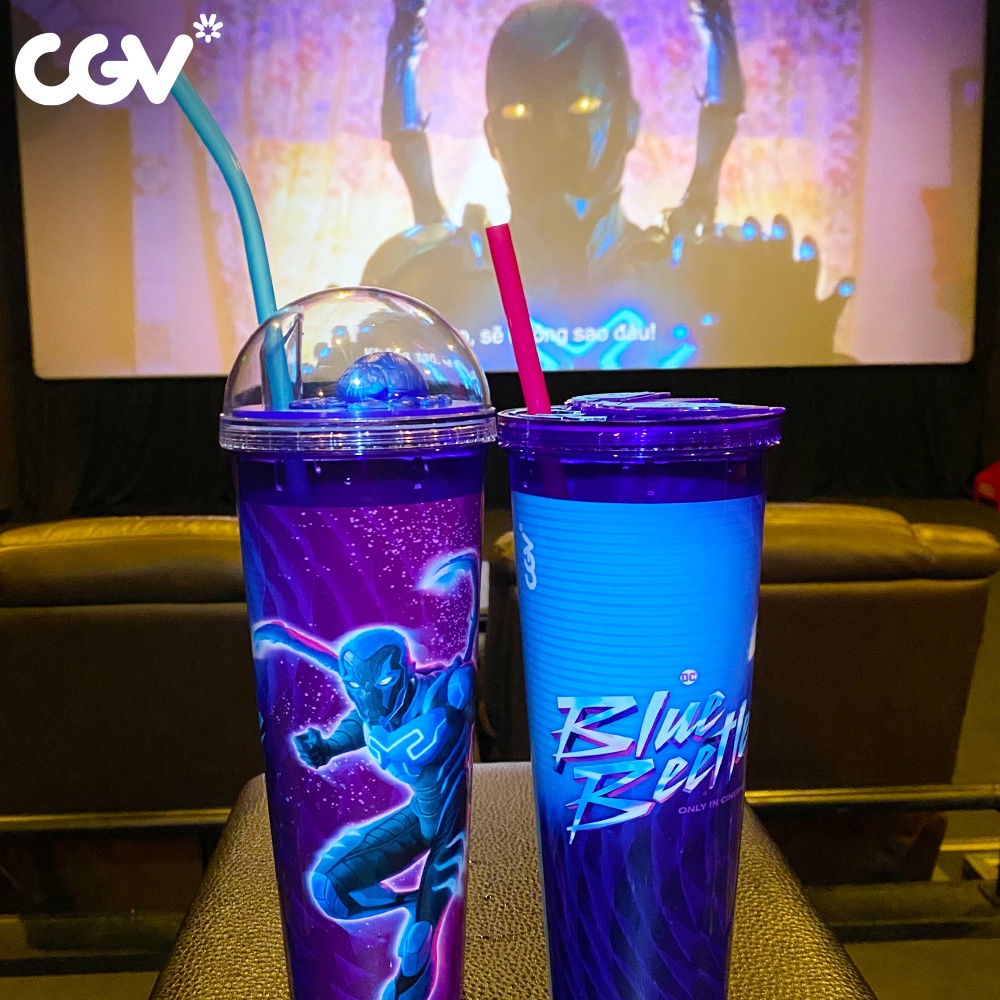 Ly nước CGV Cinemas Vietnam Blue Beetle dung tích 943ml