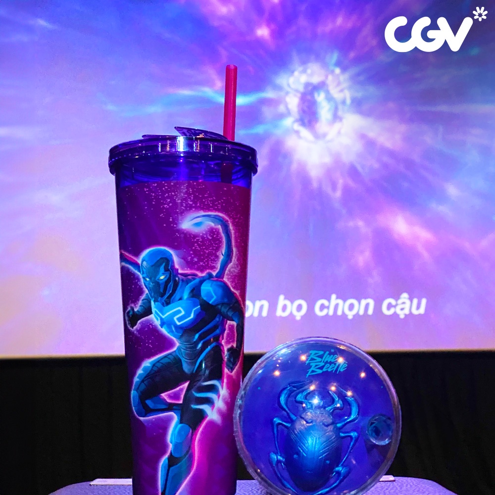 Ly nước CGV Cinemas Vietnam Blue Beetle dung tích 943ml