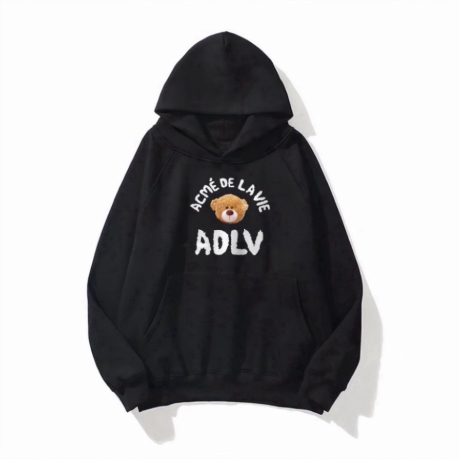 Áo nỉ hoodie ADLV GẤU, Áo nỉ hoodie unisex nam nữ form rộng oversize chất liệu Cotton | BigBuy360 - bigbuy360.vn