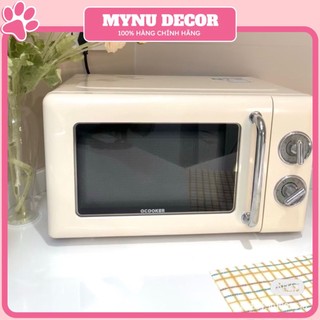 Lò vi sóng bản cơ dáng cổ điển XIAOMI OCOOKER CR-WB01B màu trắng xanh dung tích 20L