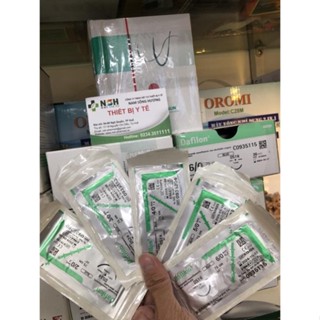 ❤Chỉ phẫu thuật không tiêu không tan thẩm mỹ DAFILON,chỉ phẫu thuật nylon nhấn mí Dafilon 3/0,4/0,5/0 6/0 Braun B.Braun