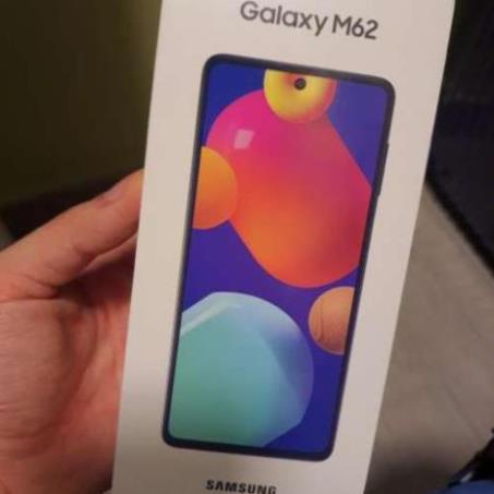 Điện thoại Samsung Galaxy M62  Pin trâu 7000mAh Chính hãng SSVN Fullbox nguyên seal- Bảo Hành 12 tháng