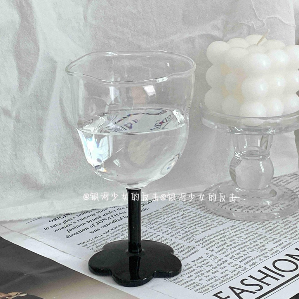 Ly không thường xuyên hoa champagne rượu vang đỏ ly thủy tinh gia dụng ly nước