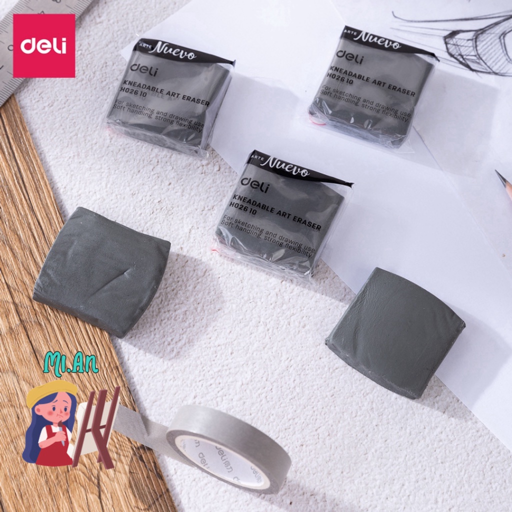 Gôm Tẩy đất sét Deli - 1 viên