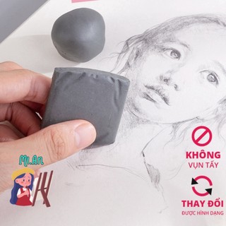 Gôm Tẩy đất sét Deli - 1 viên