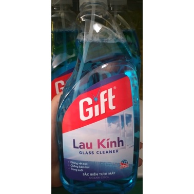 Nước lau kính Gif, xịt kính Gif