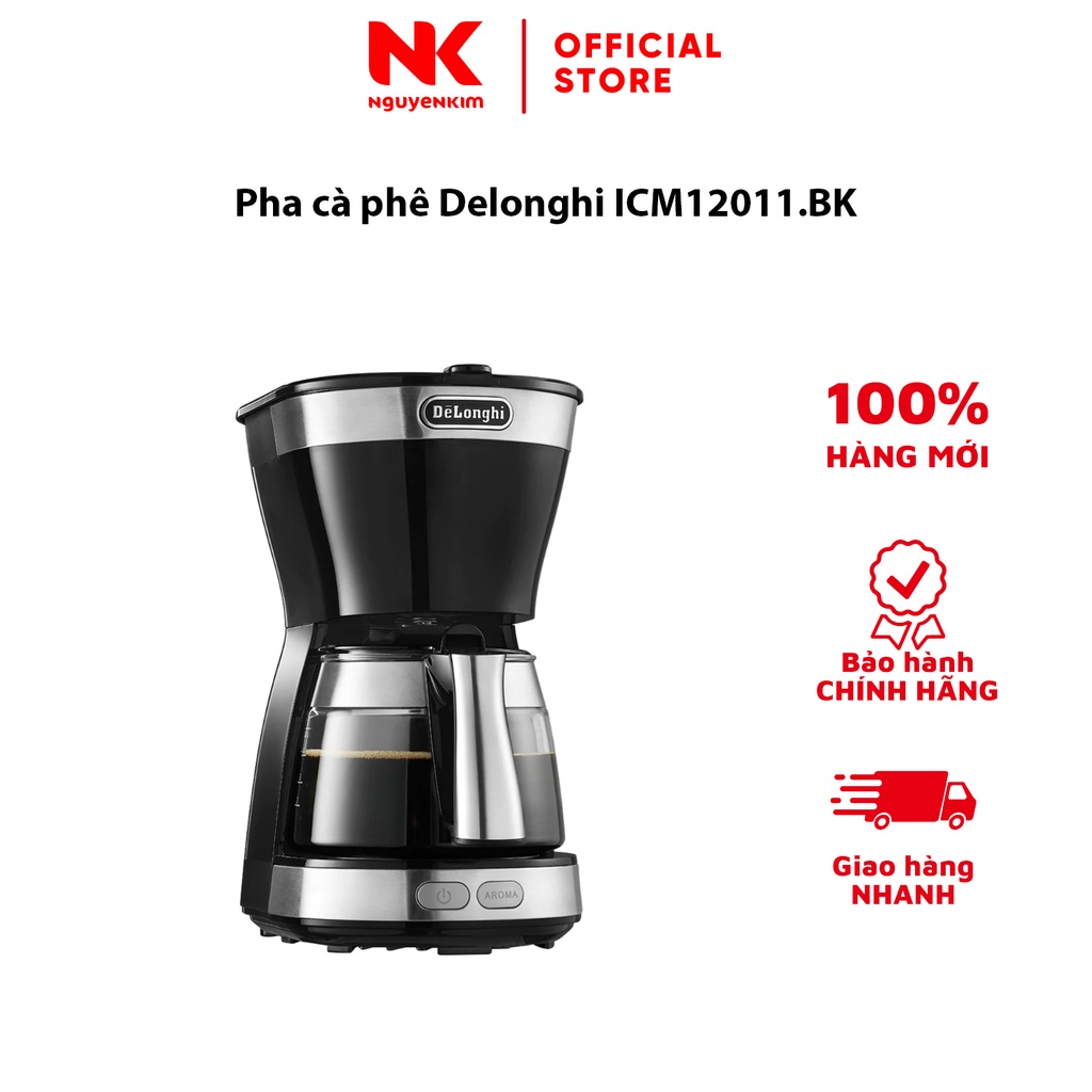 Pha cà phê Delonghi ICM12011.BK