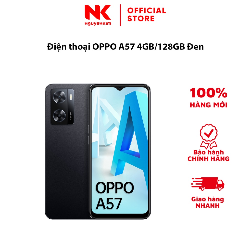 Điện thoại OPPO A57 4GB/128GB Đen