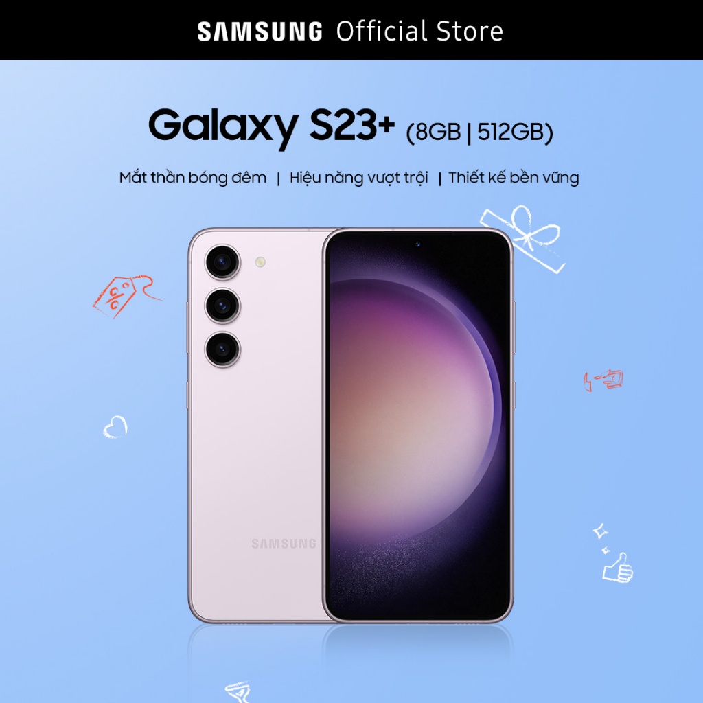 Điện Thoại Samsung Galaxy S23+ (8GB/512GB)