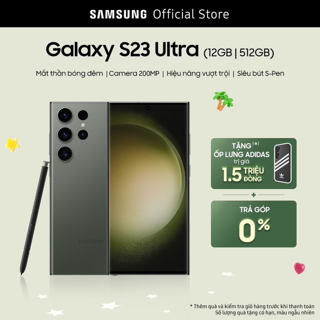 Điện Thoại Samsung Galaxy S23 Ultra (12GB/512GB)