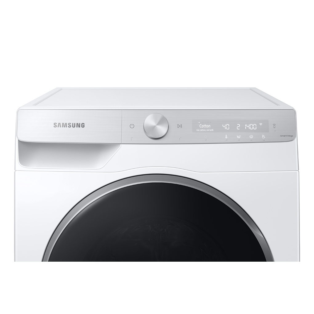 [Voucher ELSSDA10 giảm 10% Đơn từ 1TR] Máy giặt thông minh Samsung AI Ecobubble 9kg WW90TP44DSH/SV Miễn phí lắp đặt