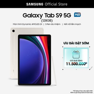 Máy tính bảng Samsung Galaxy Tab S9 5G 128GB