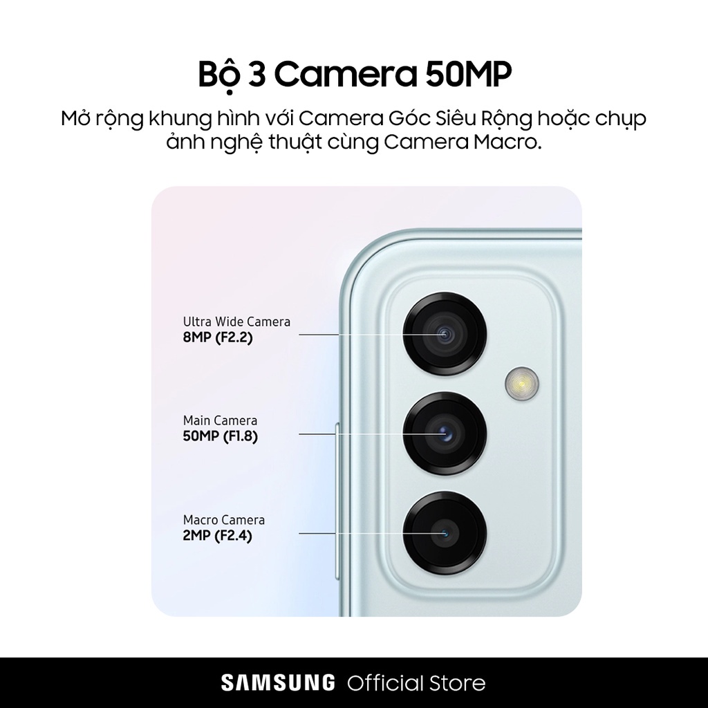 Điện Thoại Samsung Galaxy M23 5G  - Hàng Chính Hãng