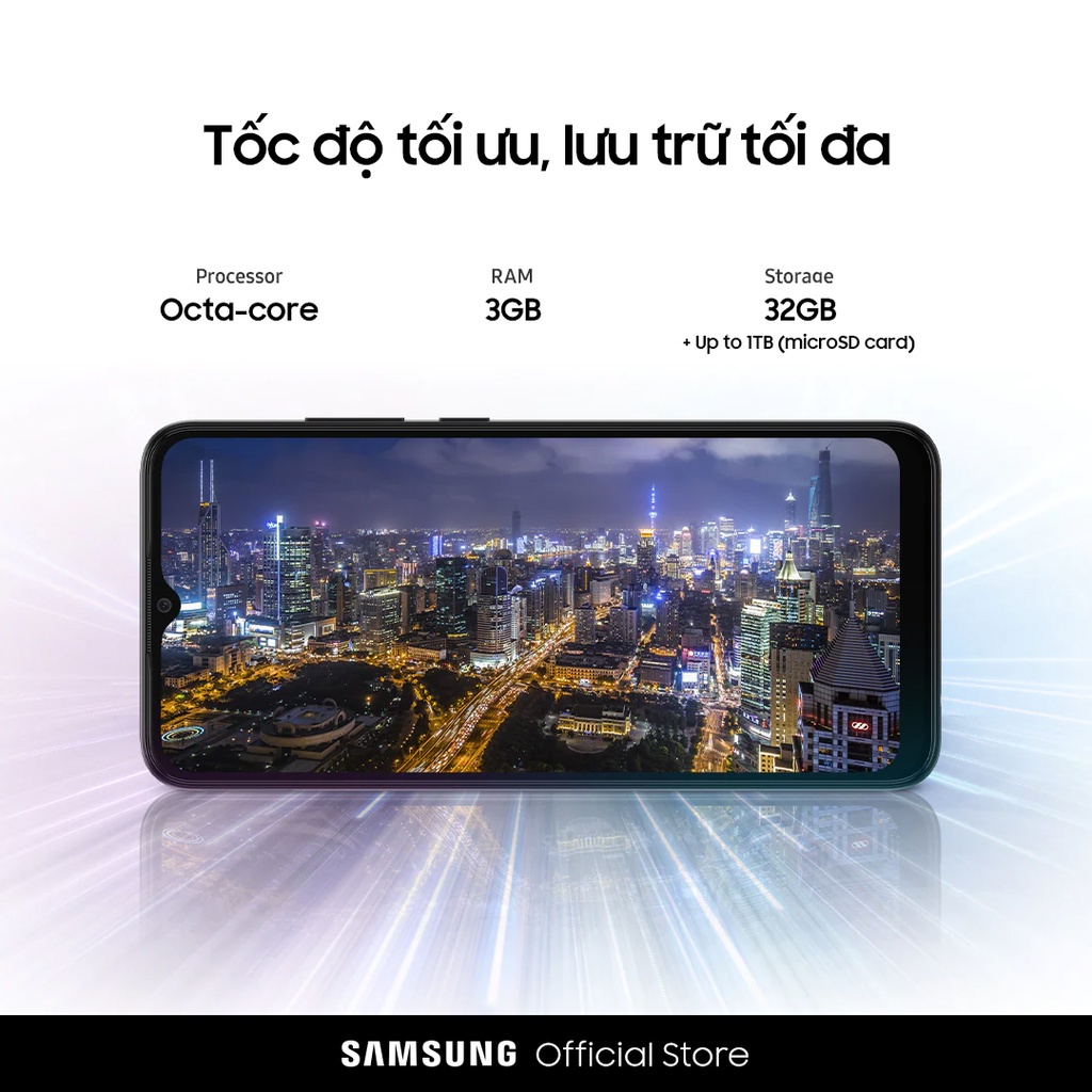 [Nhập ELSS6A Giảm 6% Tối Đa 1TR] Điện Thoại Samsung Galaxy A03 (3GB/32GB)- Hàng Chính Hãng