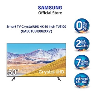 Smart Tivi 4K UHD Samsung 50 inch UA50TU8100KXXV - Miễn phí lắp đặt