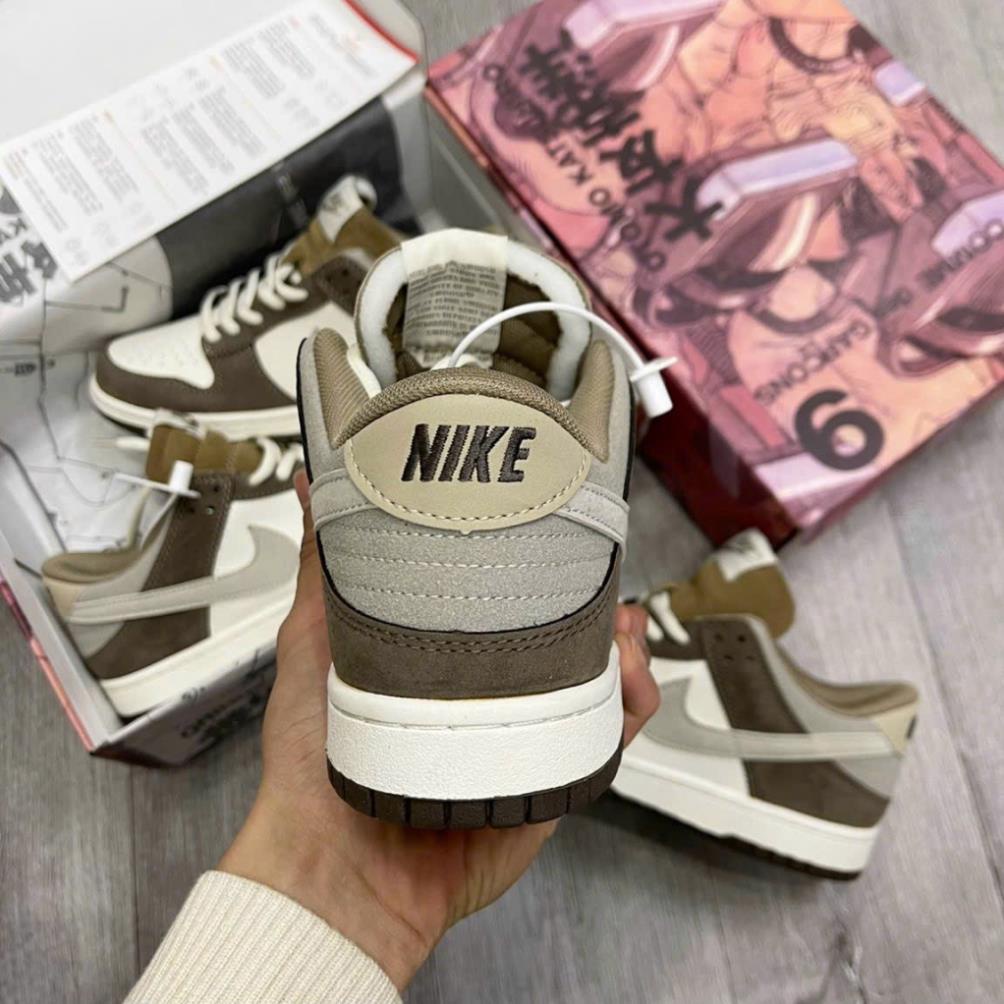 Giày SB.Dunk X Otomo Katsuhiro, SB Dunk Nâu Cafe, Nâu da lộn Full size Nam Nữ Bản Trung Cao Cấp