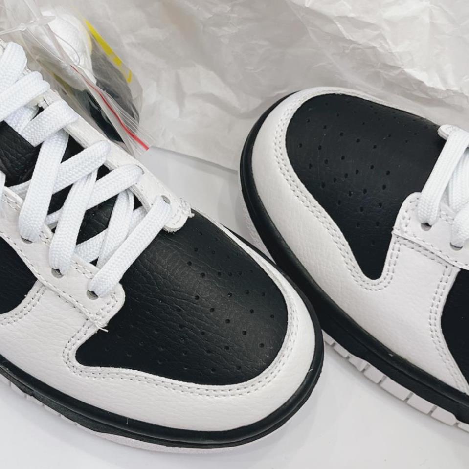 Giày Sneaker Sb Dunk Low Disrupt 2 Pale Ivory Black, Giày_Nike SB Dunk Low Black While Sb Dunk Low Kem Trắng Đen)