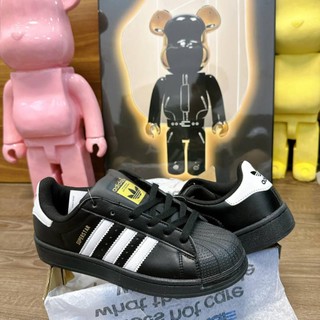 Giày Thể Thao/Giày Sneaker Adidas Superstar Màu Đen Cá Tính Thời Trang Cho Nam Nữ