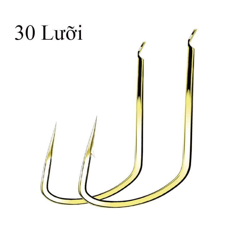 Vỉ 30 Lưỡi Nanh Sói Vàng Siêu Cường