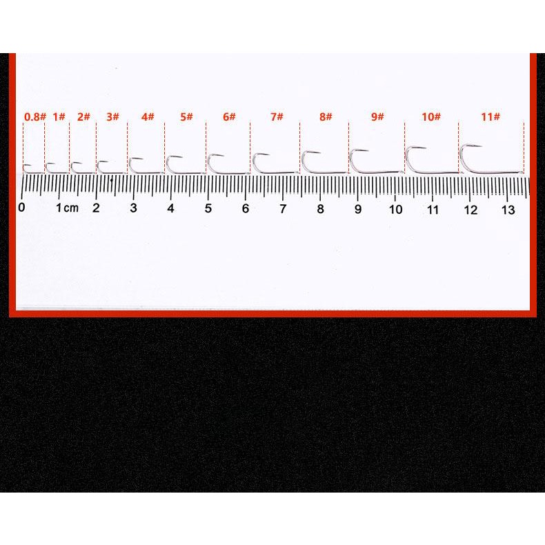 200 Lưỡi Carbon Câu Cá Rô Phi