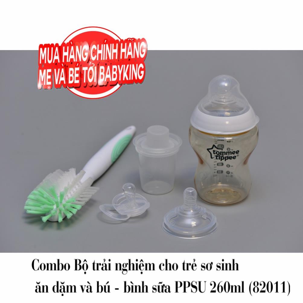 Bình sữa Tommee Tippee PPSU 260ml. Hàng mới 100%, sản phẩm có chút bị trầy xước.