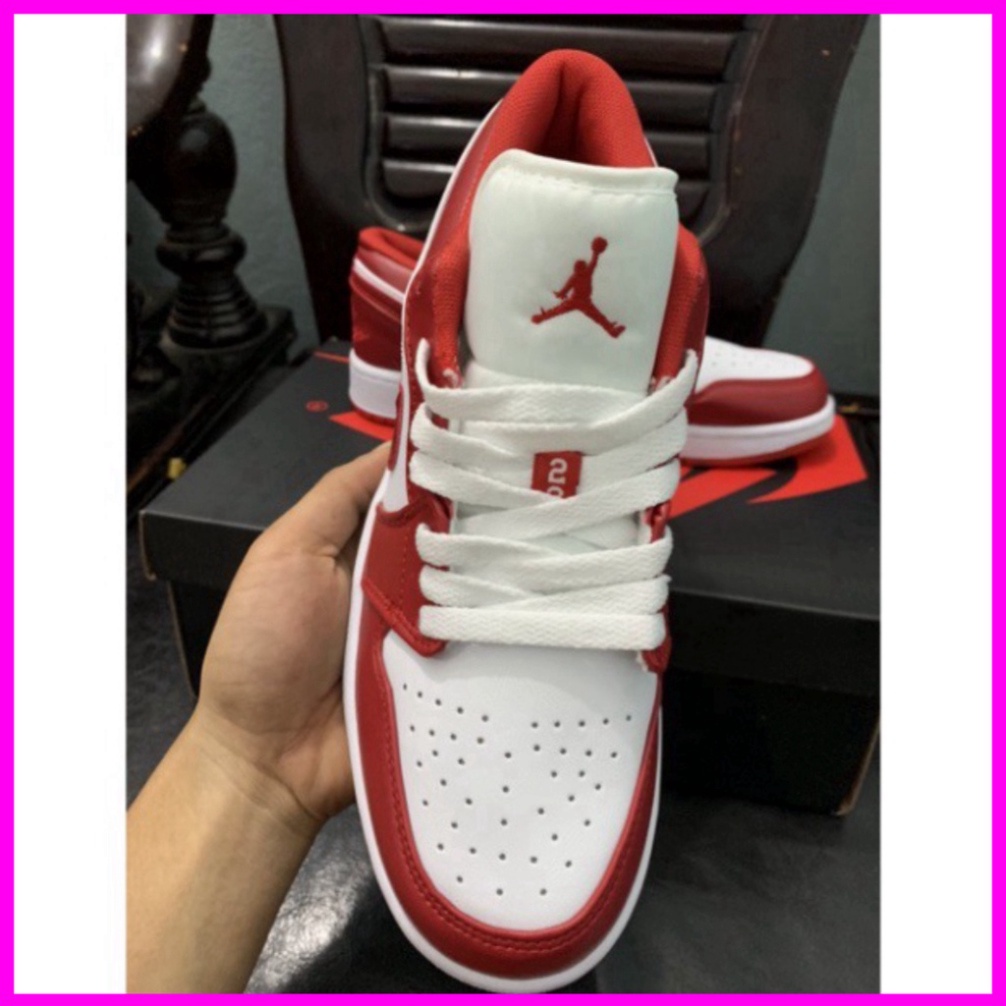 Giày jd thể thao và sneakers jordan đỏ trắng nam nữ giày nam hot trend 2023 DL..