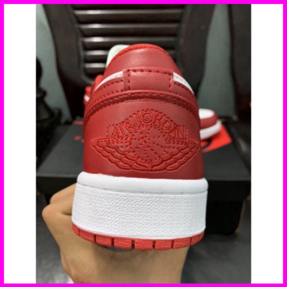 Giày jd thể thao và sneakers jordan đỏ trắng nam nữ giày nam hot trend 2023 DL..
