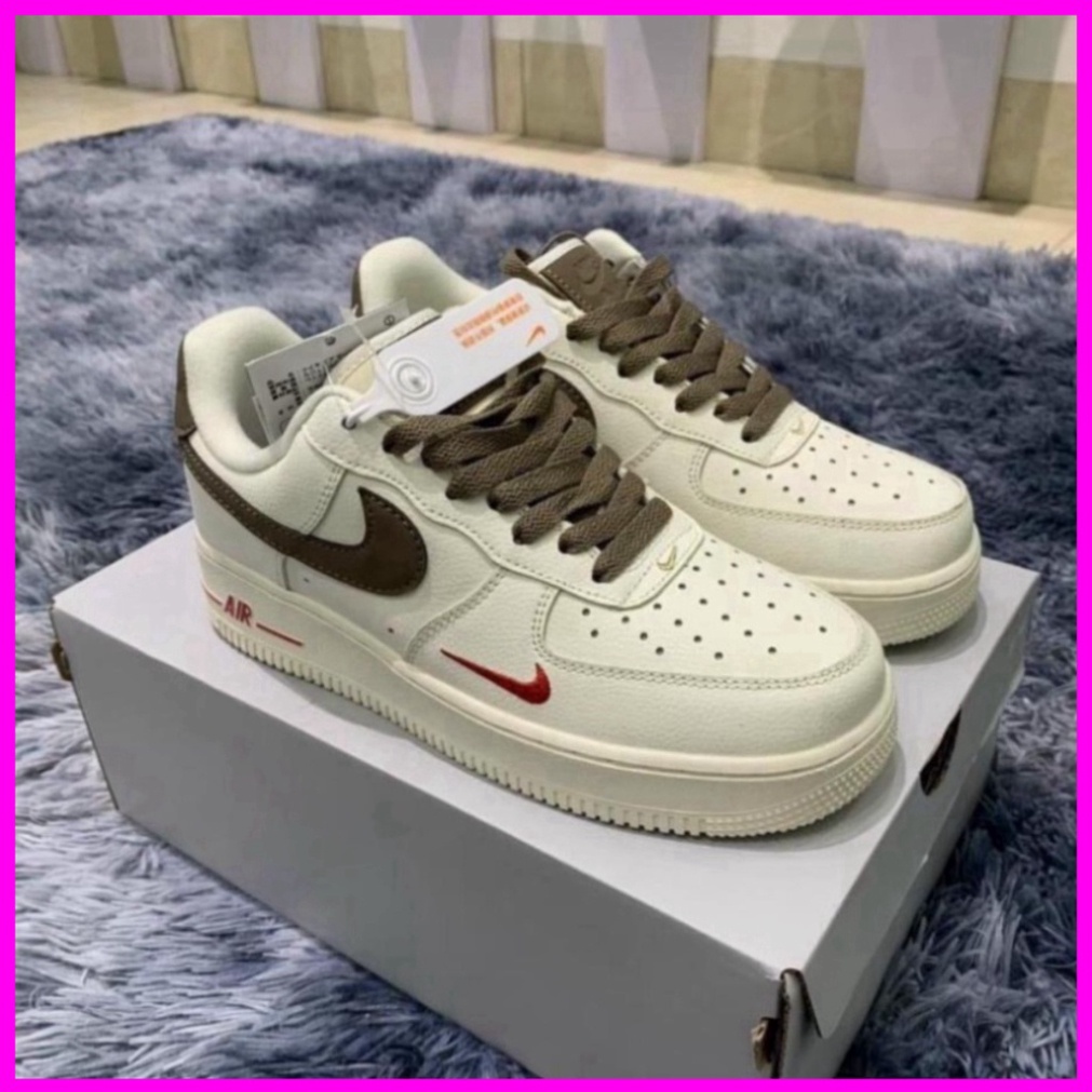 Giày Thể thao A.F1_Nike Vệt Nâu , Giày Sneaker Nam Nữ  Hàng SC 1:1 Xmenshop2 2