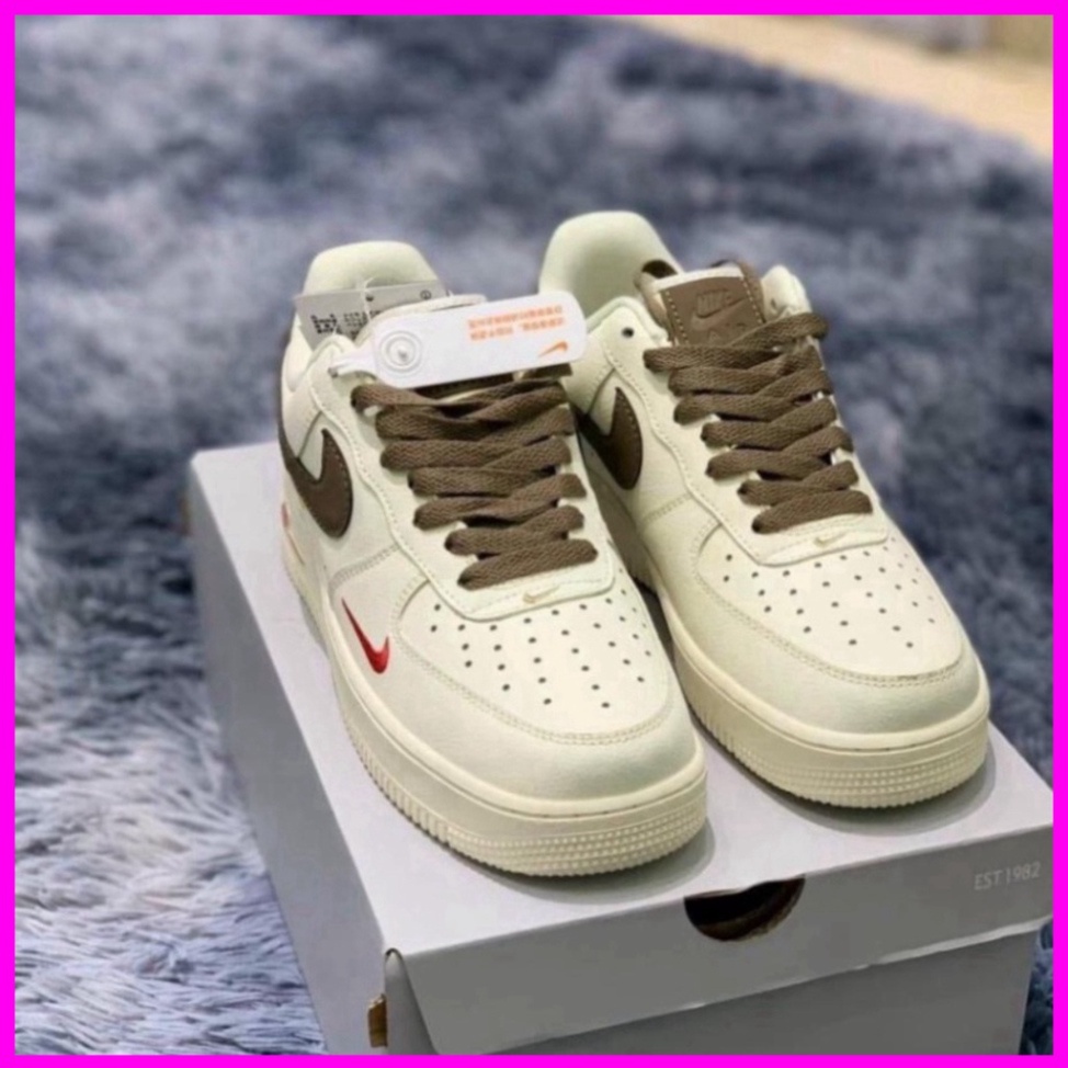 Giày Thể thao A.F1_Nike Vệt Nâu , Giày Sneaker Nam Nữ  Hàng SC 1:1 Xmenshop2 2