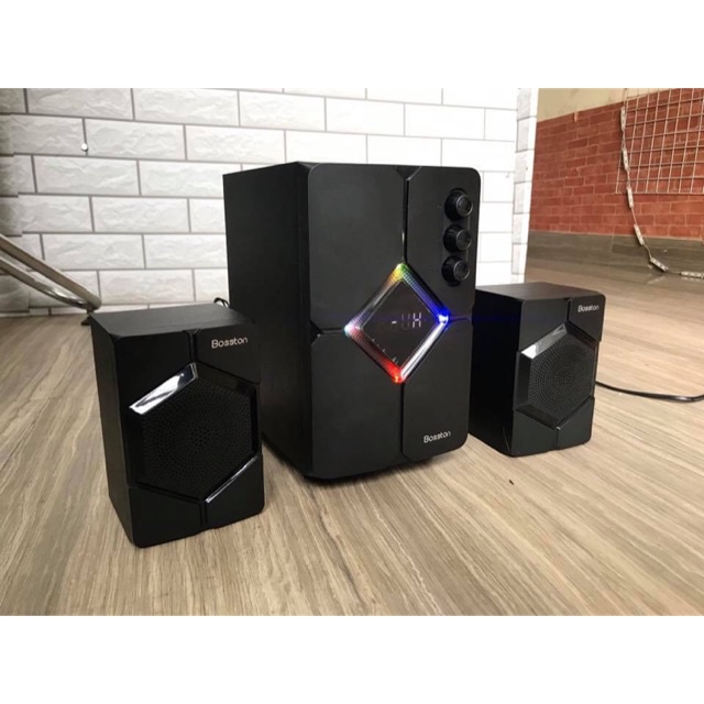 Loa Vi Tính 2.1 Bosston T1800 Led - Bluetooth