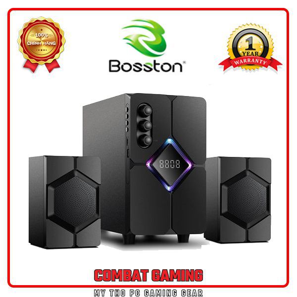 Loa Vi Tính 2.1 Bosston T1800 Led - Bluetooth