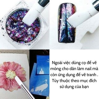 Cọ Silicon 2 đầu đa năng ( bộ 5 cây )