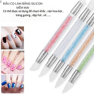 Cọ Silicon 2 đầu đa năng ( bộ 5 cây )