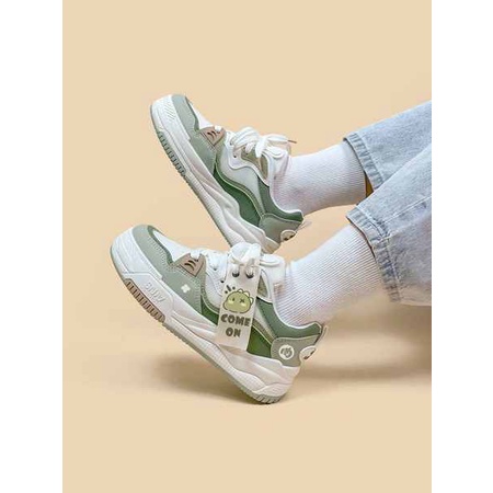 2023 phong cách mới phiên bản hàn quốc giày thể thao cô gái dễ thương