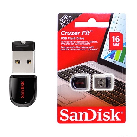 USB Sandisk 16G 32G mini Siêu nhỏ gọn