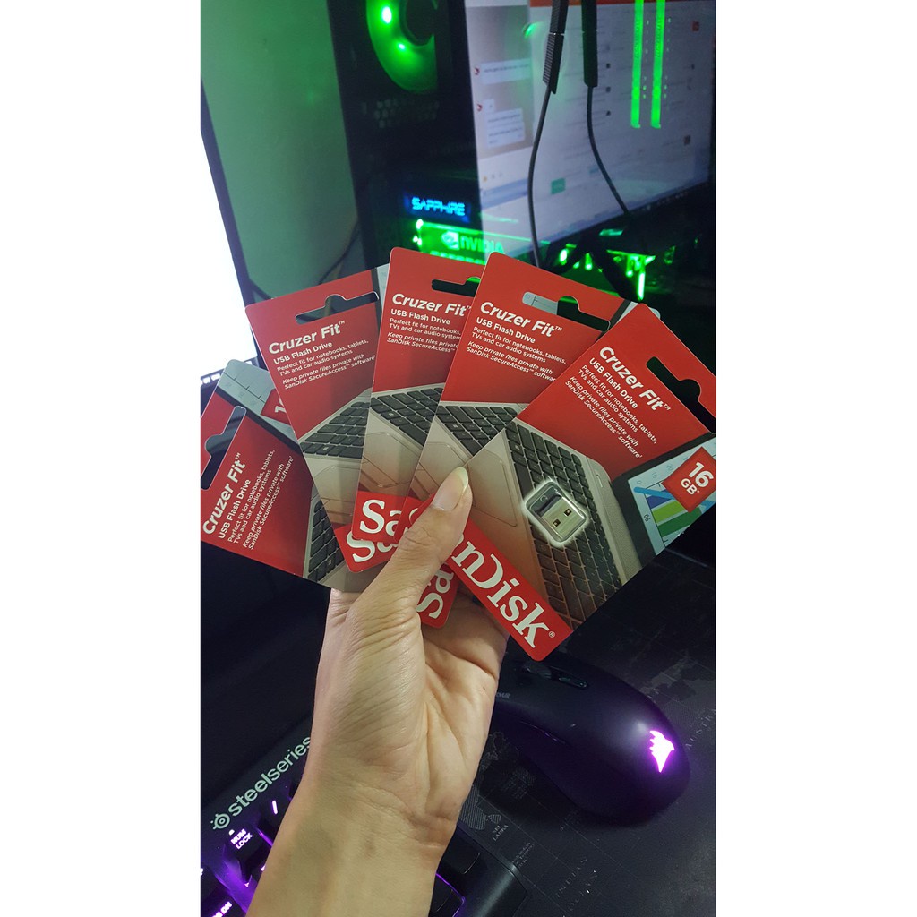 USB Sandisk 16G 32G mini Siêu nhỏ gọn