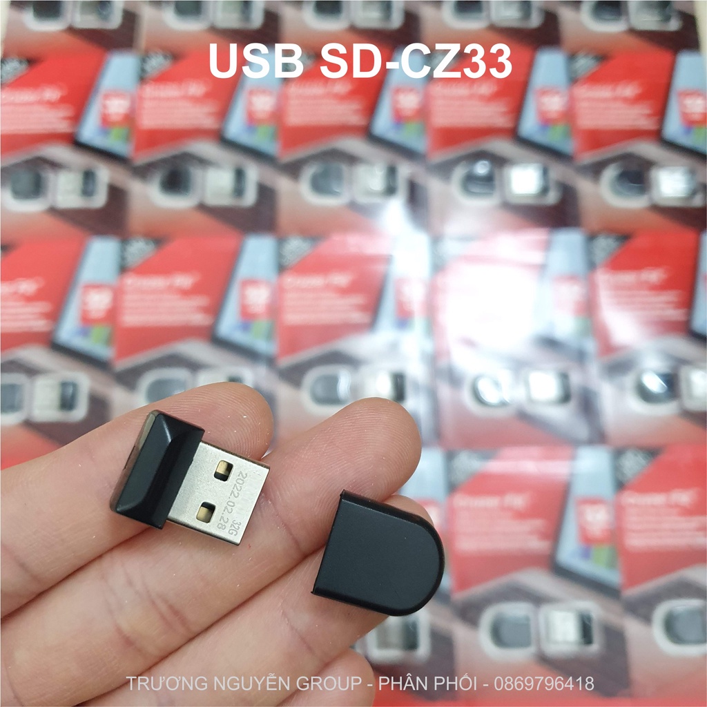USB Sandisk 16G 32G mini Siêu nhỏ gọn