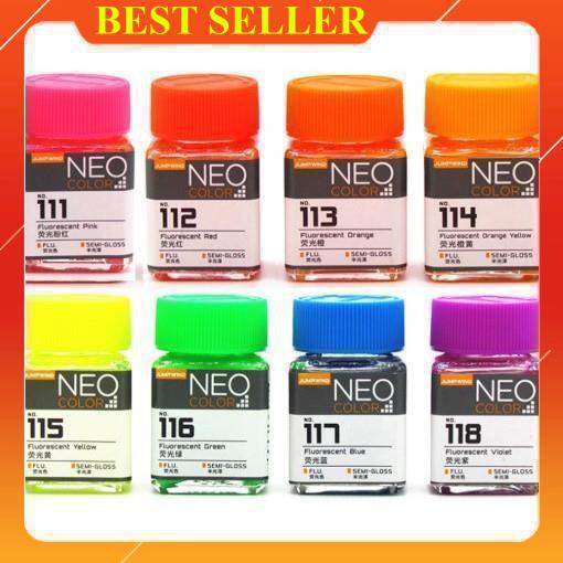 Sơn mô hình NEO Jumpwind Color JW100 - JW118 (Màu huỳnh Quang)