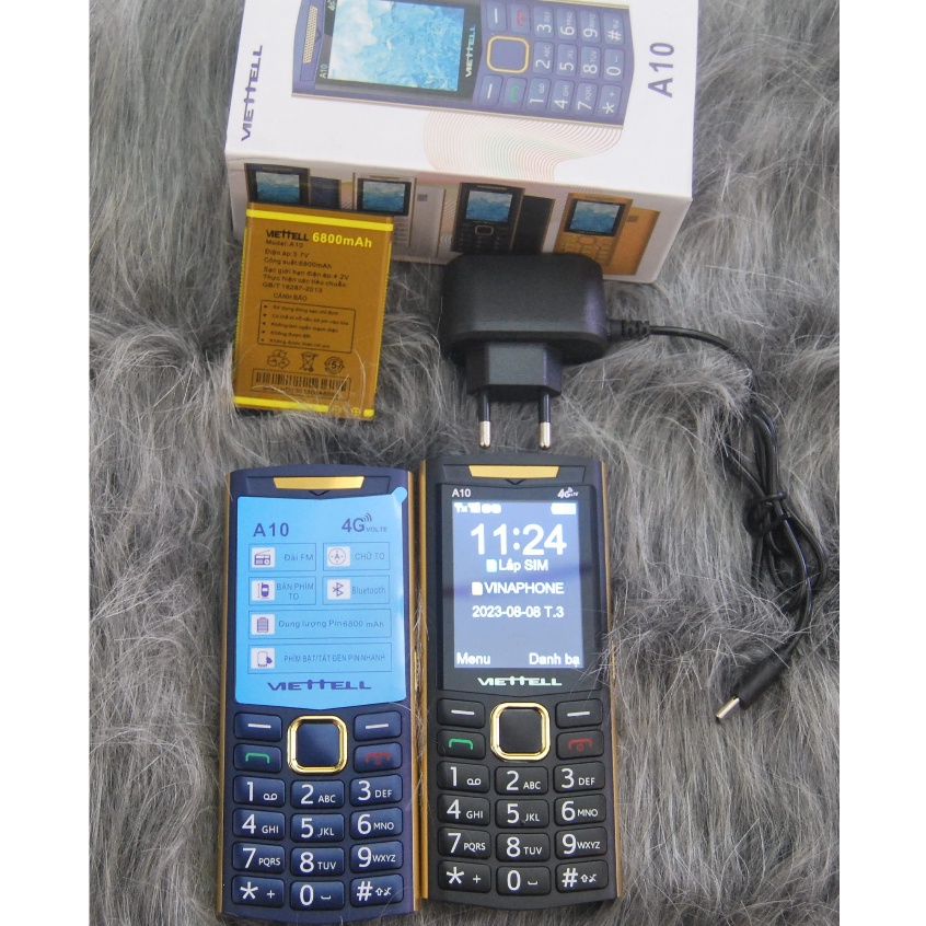 { BH 6 THÁNG } điện thoại người già, cao tuổiViettel A10. A90, A7,đọc số. loa to.sóng khỏe. BẢO HÀNH 1 ĐỔI 1 TRONG THÁNG | BigBuy360 - bigbuy360.vn