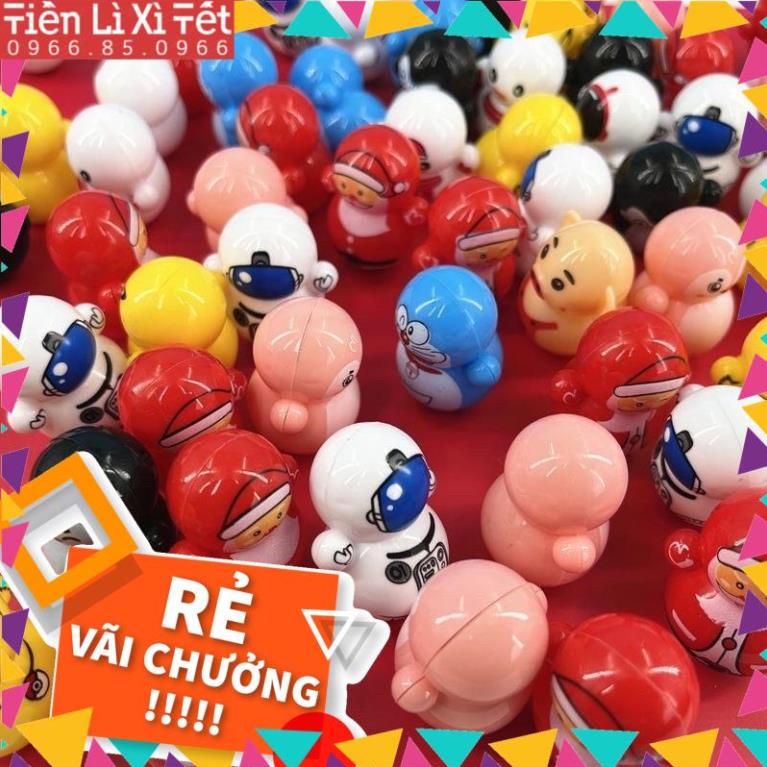 Lật Đật mini Hình Squid Game Và Doaremon Dễ Thương Siêu Đáng Yêu Đồ Chơi Cho Bé QMM7021