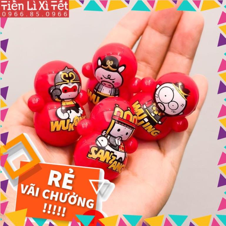 Lật Đật mini Hình Squid Game Và Doaremon Dễ Thương Siêu Đáng Yêu Đồ Chơi Cho Bé QMM7021