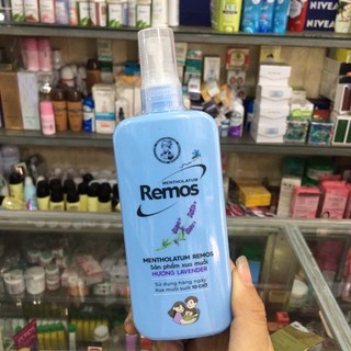 Xịt chống muỗi Remos Mentholatum hương Lavender 150ml