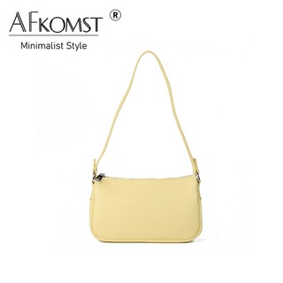 Túi đeo vai AFKOMST cỡ mini có khóa kéo thiết kế đơn giản thời trang cho nữ