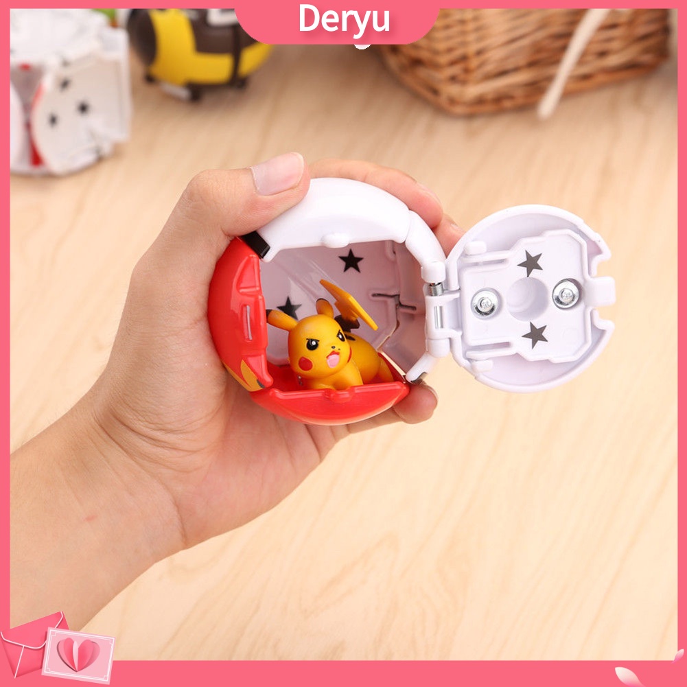 Bộ 4 Quả Bóng Pokemon Mini Đồ Chơi Sáng Tạo Cho Bé