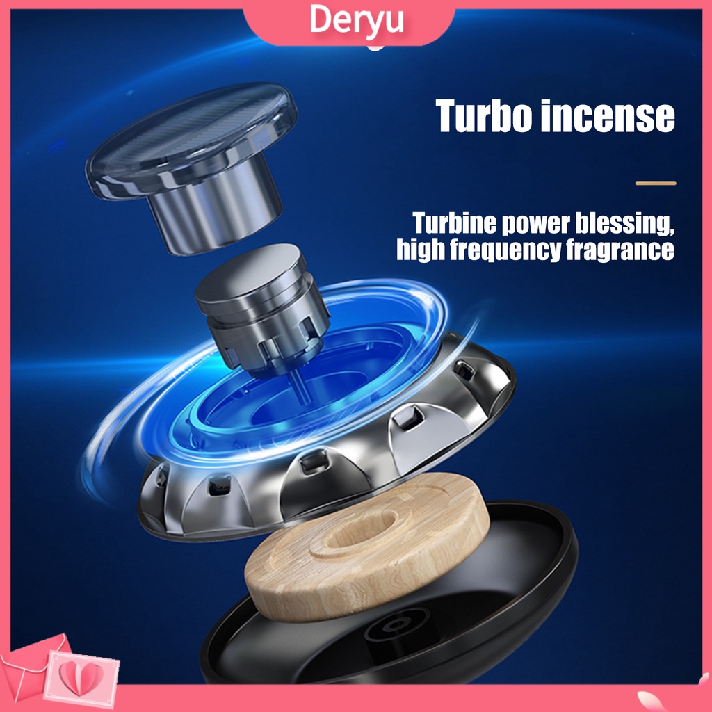 Máy Khuếch Tán Tinh Dầu Xoay Năng Lượng Mặt Trời Khử Mùi Hôi Trang Trí Xe Hơi 15ml