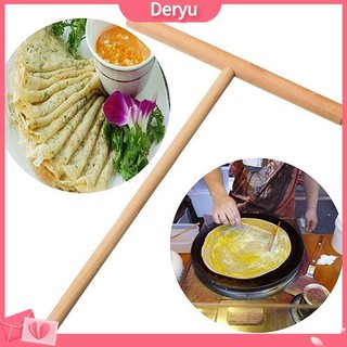 Bộ dụng cụ làm bánh crepe crepe bằng gỗ diy