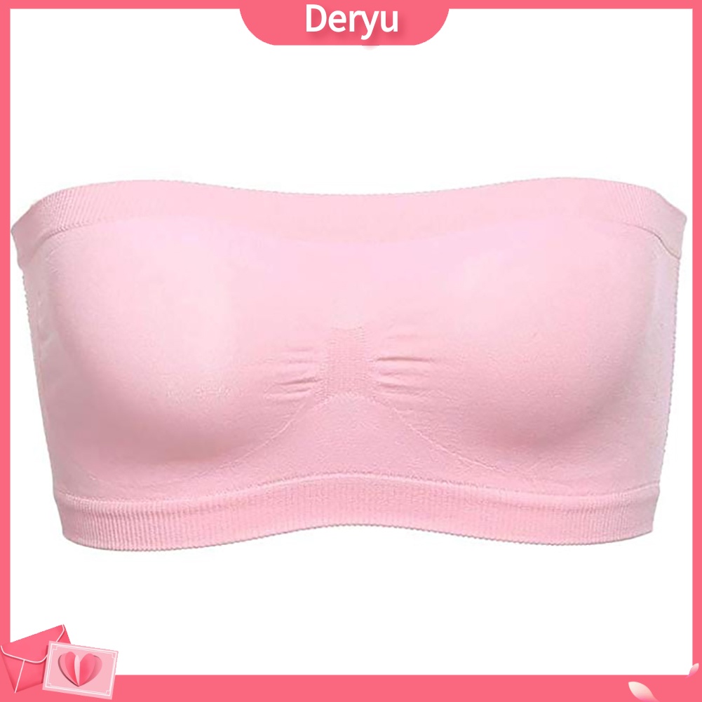 Áo Ngực Thể Thao Không Dây Hở Lưng Thoáng Khí Màu Trơn Cho Nữ