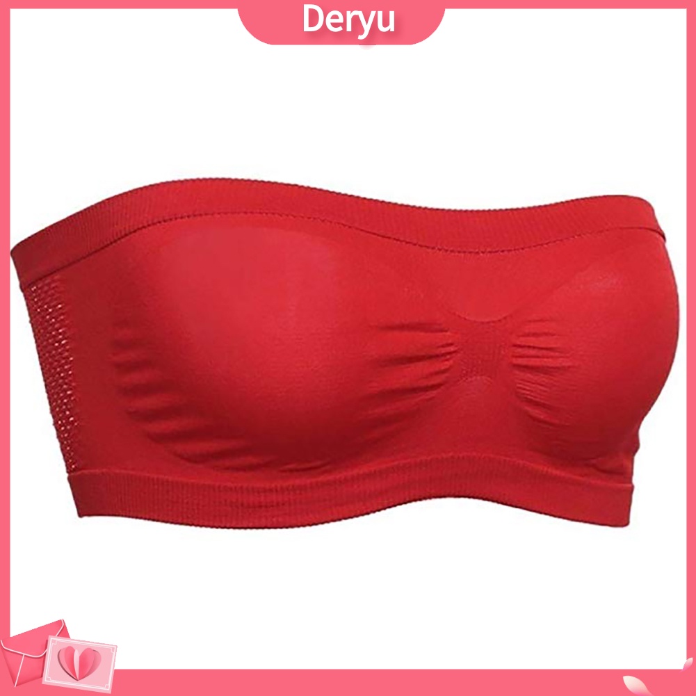 Áo Ngực Thể Thao Không Dây Hở Lưng Thoáng Khí Màu Trơn Cho Nữ