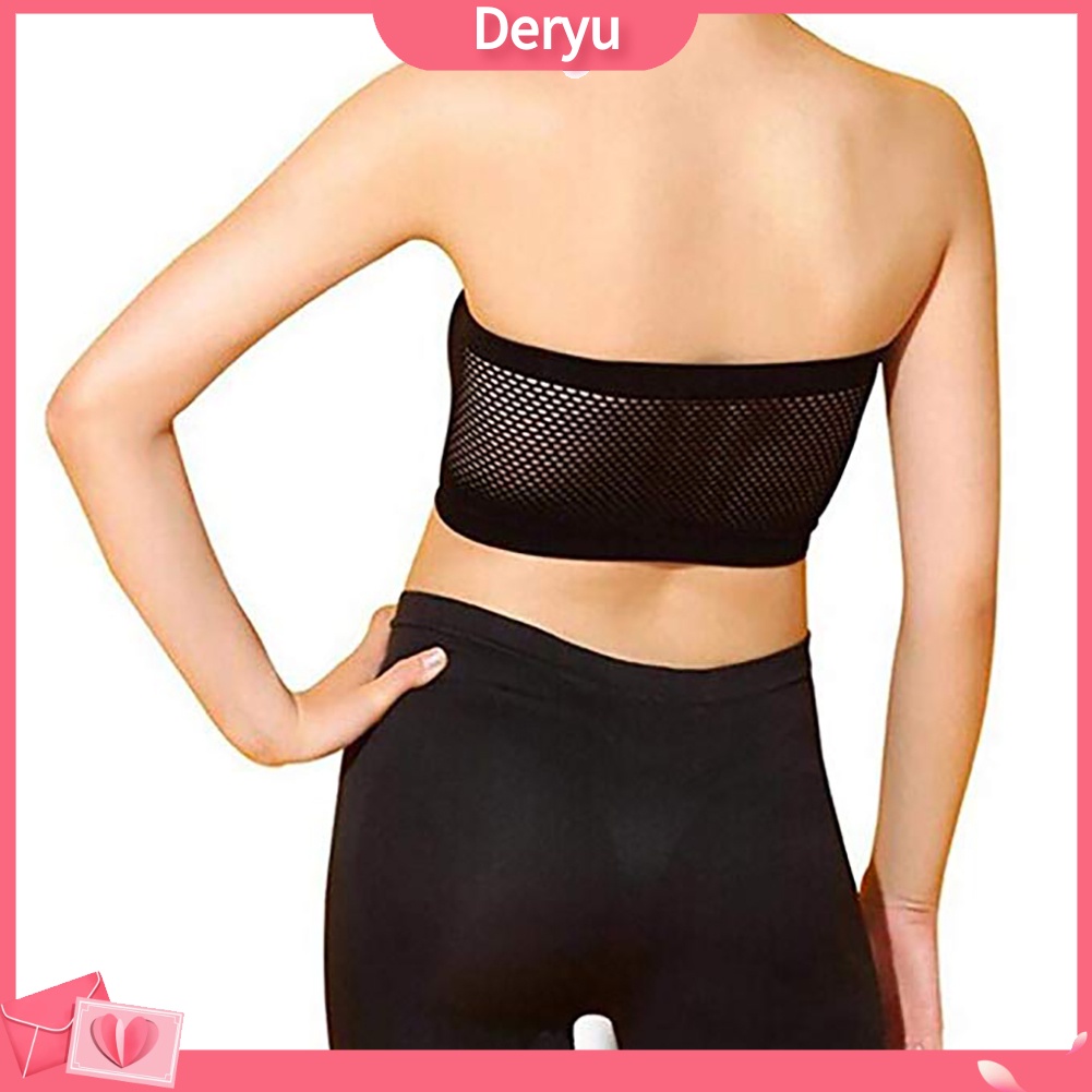 Áo Ngực Thể Thao Không Dây Hở Lưng Thoáng Khí Màu Trơn Cho Nữ